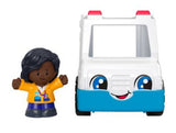 Little People: Push-Along Vehicle & Figure Set - Ambulance