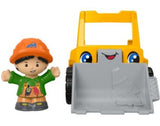 Little People: Push-Along Vehicle & Figure Set - Bulldozer