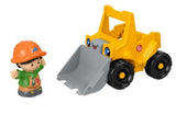Little People: Push-Along Vehicle & Figure Set - Bulldozer