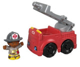 Little People: Push-Along Vehicle & Figure Set - Fire Truck