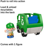Little People: Push-Along Vehicle & Figure Set - Recycle Truck