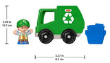 Little People: Push-Along Vehicle & Figure Set - Recycle Truck