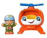 Little People: Push-Along Vehicle & Figure Set - Helicopter