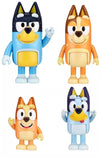 Bluey: Figure 4-Pack - Bluey & Family (New Expressions)