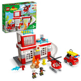 LEGO DUPLO: Fire Station & Helicopter - (10970)