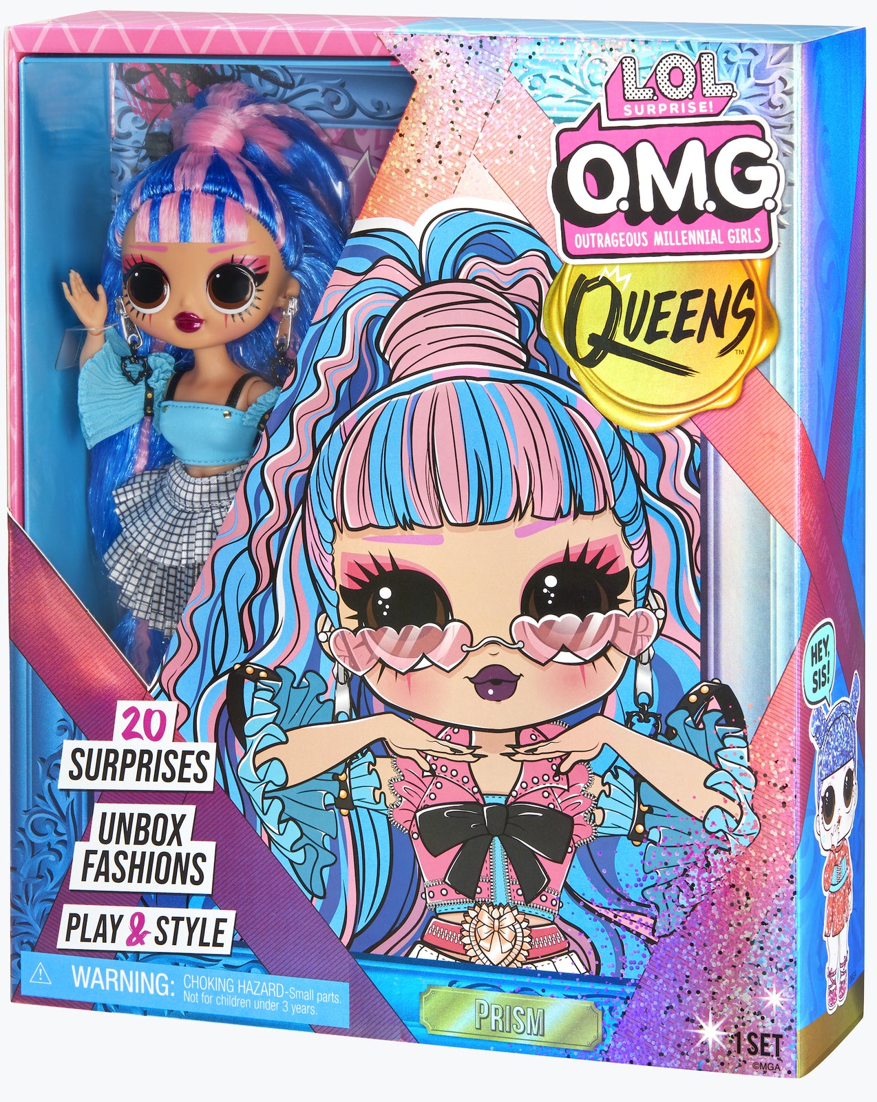 LOL SURPRISE! OMG Queens Dolls from MGA Entertainment Unboxing +