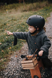 Kinderfeets: Toddler Helmet - Matte Black