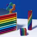 Speks: Magnetic Balls Desk Toy - Spectrum