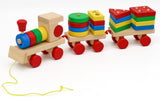 Zoink - Wooden Pull-Along Stacking Train