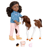 Our Generation: 18" Deluxe Doll - Daveen (with Pet Foal)