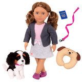 Our Generation: 18" Deluxe Doll - Maddie (with Pet Pup)