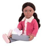 Our Generation: 18" Deluxe Doll & Book - Aryal