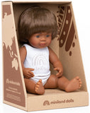 Miniland: Anatomically Correct Baby Doll - Indigenous Australian Boy (38 cm)