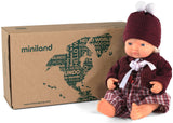 Miniland: Caucasian Girl & 31558 Outfit (38 cm) - Boxed Set