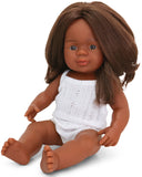 Miniland: Anatomically Correct Baby Doll - Indigenous Australian Girl (38 cm)