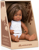 Miniland: Anatomically Correct Baby Doll - Indigenous Australian Girl (38 cm)