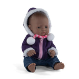 Miniland: Anatomically Correct Baby Doll - Latin American Girl (32cm)