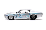 Jada: Big Time Muscle - 1969 Chevy Chevelle SS Silver - 1:24 Diecast Model