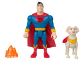 DC League Of Super Pets: Hero & Pet Figure Set - Superman & Krypto