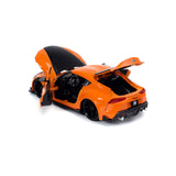 Jada: Fast & Furious - 2020 Toyota Supra - Metallic Orange - 1:24 Diecast Model