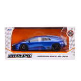 Jada: Hyperspec - Lamborghini Murcielago LP 640 - Blue - 1:24 Diecast Model