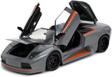Jada: Hyperspec - Lamborghini Murcielago Roadster - Grey - 1:24 Diecast Model