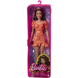 Barbie: Fashionistas Doll - Orange Floral Print Dress