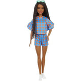 Barbie: Fashionistas Doll - Heart Print Matching Top & Shorts & Twisted Hairstyle