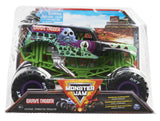 Monster Jam: 1:24 Scale Diecast Truck - Grave Digger (Green/Purple)