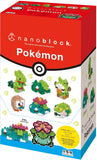 nanoblock: Mininano Pokemon - Grass Type (Complete Box)