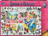 Stamp & Collage: Butterflies (1000pc Jigsaw)