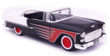 Jada: Big Time Muscle - 1955 Chevrolet Bel Air - Black - 1:24 Diecast Model