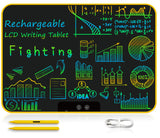 18inch Rechargeable LCD Writing Tablet (Yellow)