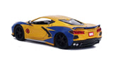 Jada: Marvel - Wolverine & 2020 Chevy Corvette - 1:24 Diecast Model
