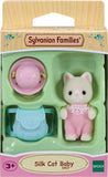 Sylvanian Families - Silk Cat Baby