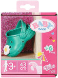 Baby Born: Holiday Shoes with Pins - Teal (43cm Dolls)