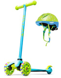 MADD Gear: Zycom Zipper - Scooter & Helmet Combo (Blue/Lime)