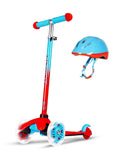 MADD Gear: Zycom Zipper - Scooter & Helmet Combo (Red/Blue)