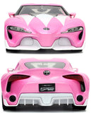 Jada: Power Rangers - Toyota FT-1 W/Pink Ranger- 1:24 Diecast Model
