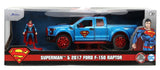 Jada: DC Comics - '17 Ford F-150 Raptor W/Superman - 1:32 Diecast Model