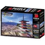 Prime3D Puzzle: Mont Fuji, Honshu Island (500pc)