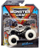 Monster Jam: Diecast Truck - Megalodon (Grey)