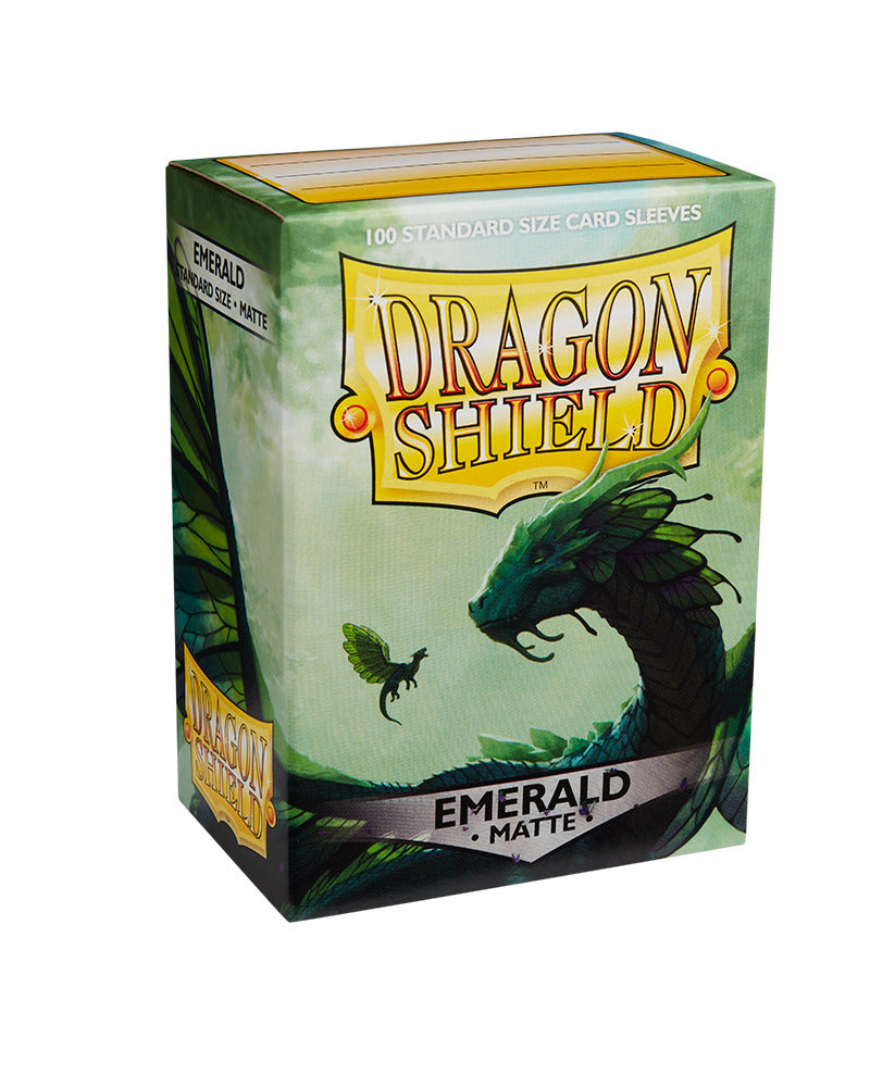 Dragon Shield: Matte Emerald Sleeves