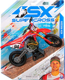 SX: Supercross 1:10 Die Cast Motorcycle - Ken Roczen (Red)