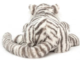 Jellycat: Sacha Snow Tiger - Small Plush