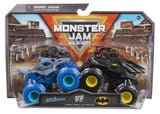 Monster Jam: 1:64 Scale Diecast 2-Pack - Megalodon vs Batman