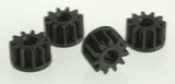 Scalextric Sidewinder Pinion Black 11 Tooth (4pc) for 1/32 Slot Cars
