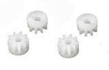 Scalextric Inline Pinion 9 Tooth (4pc) for 1/32 Slot Cars