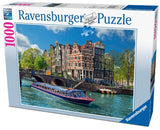 Canal Tour in Amsterdam (1000pc Jigsaw)